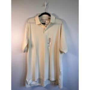 St.‎ John's Bay Easy Polo Shirt Classic Fit Short Sleeve Top Medium